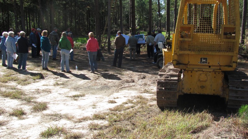 A tour on James' Maryland Tree Farm